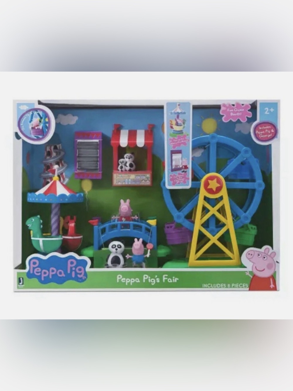 Peppa Pig Fair Playset - 8 pieces
